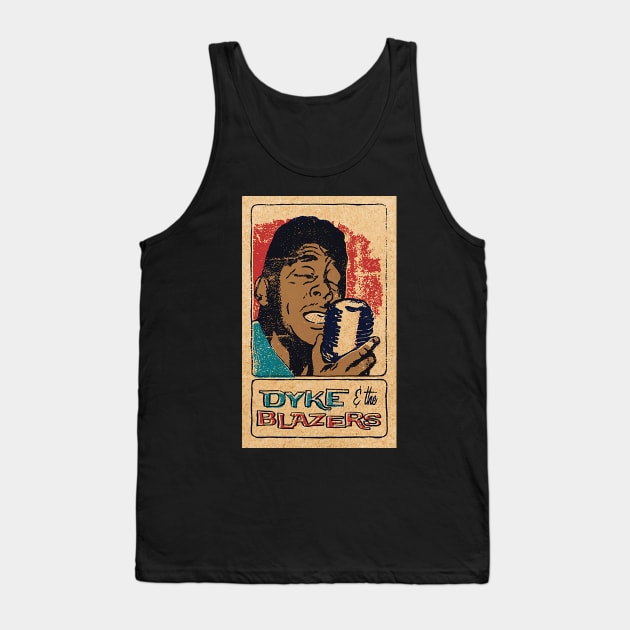 SOUL CARD DYKE AND THE BLAZERS Tank Top by MakLampir Grandong